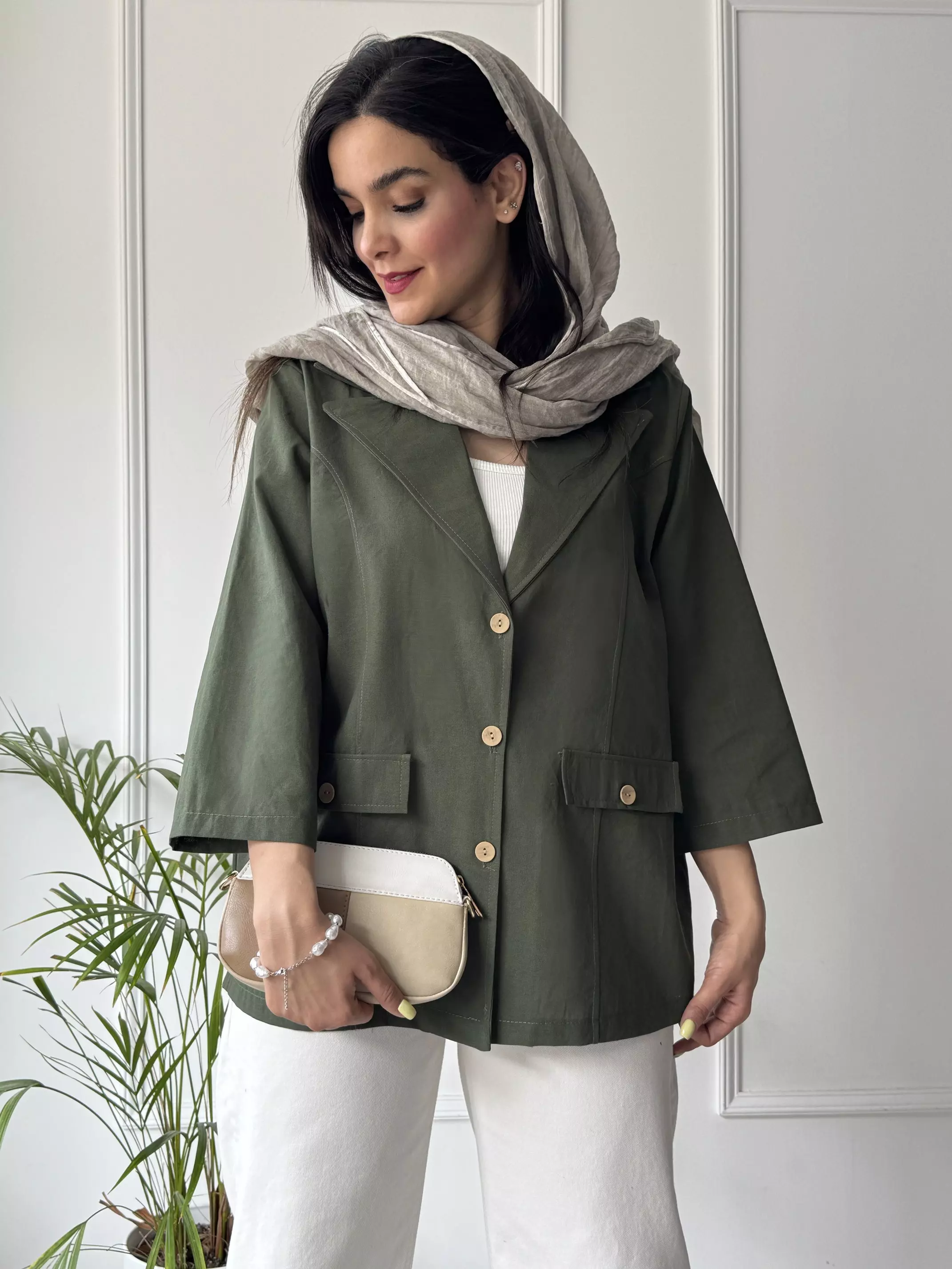 مانتو کتی لینن سلینا